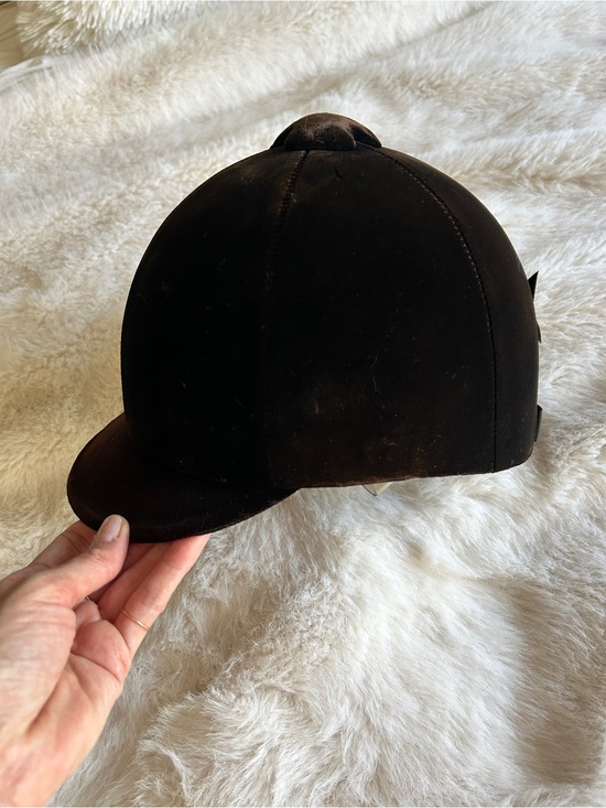 Lexington Accessories - Vtg Equestrian Lexington Velvet Riding Helmet